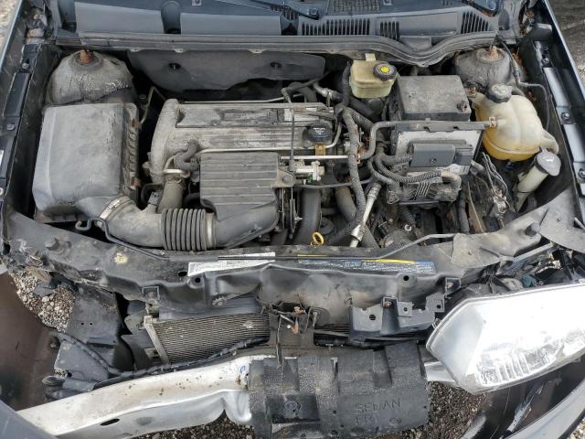 1G8AJ52F23Z144286 - 2003 SATURN ION LEVEL 2 BLACK photo 11