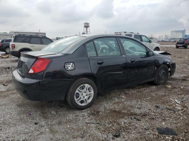 1G8AJ52F23Z144286 - 2003 SATURN ION LEVEL 2 BLACK photo 3