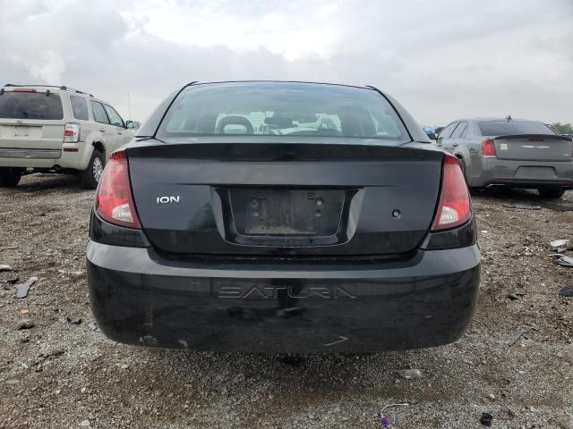 1G8AJ52F23Z144286 - 2003 SATURN ION LEVEL 2 BLACK photo 6