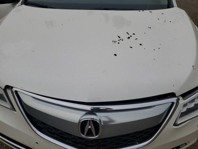 5FRYD4H86EB504777 - 2014 ACURA MDX ADVANCE WHITE photo 12