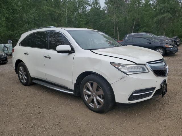 5FRYD4H86EB504777 - 2014 ACURA MDX ADVANCE WHITE photo 4