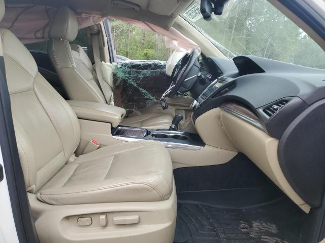 5FRYD4H86EB504777 - 2014 ACURA MDX ADVANCE WHITE photo 7