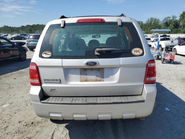 1FMCU02749KB70919 - 2009 FORD ESCAPE XLS SILVER photo 6