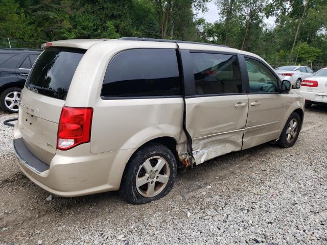 2C4RDGCG2DR553113 - 2013 DODGE GRAND CARA SXT BEIGE photo 3