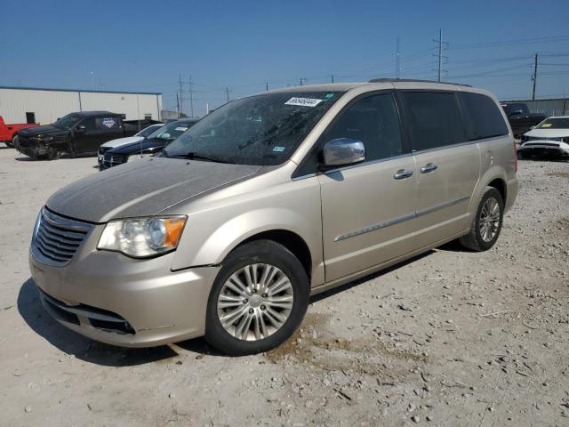 2C4RC1CGXDR777620 - 2013 CHRYSLER TOWN & COU TOURING L TAN photo 1