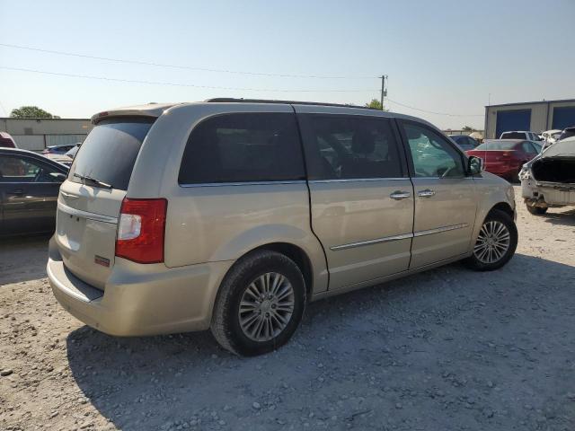 2C4RC1CGXDR777620 - 2013 CHRYSLER TOWN & COU TOURING L TAN photo 3