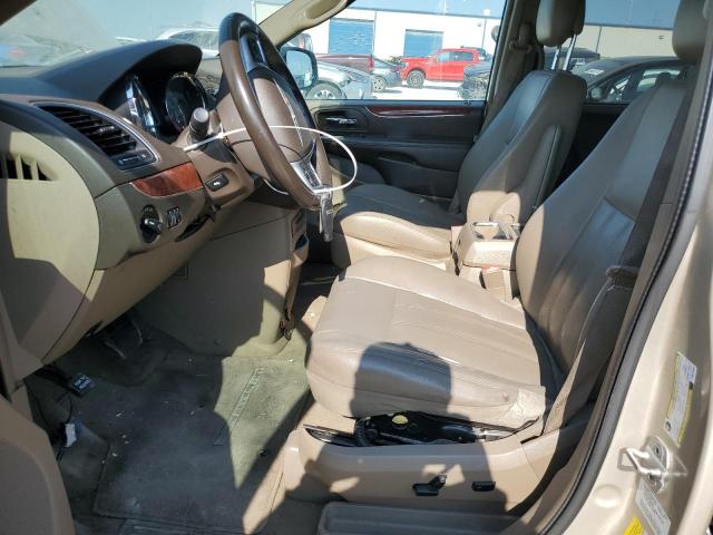 2C4RC1CGXDR777620 - 2013 CHRYSLER TOWN & COU TOURING L TAN photo 7