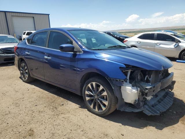 3N1AB7AP4JY335226 - 2018 NISSAN SENTRA S BLUE photo 4