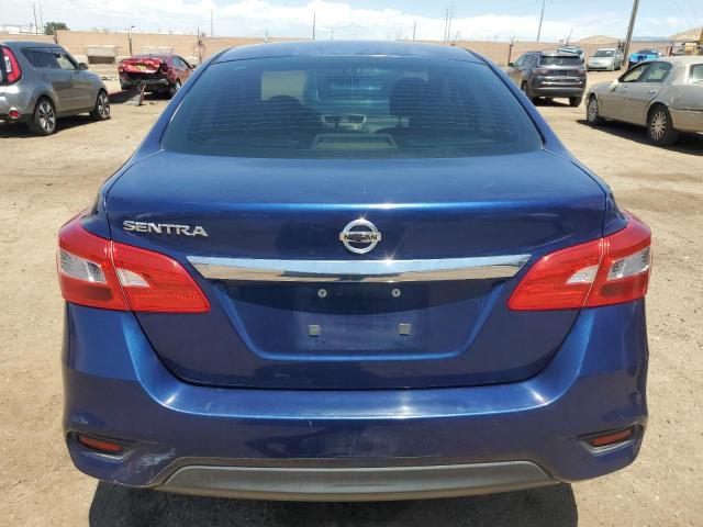 3N1AB7AP4JY335226 - 2018 NISSAN SENTRA S BLUE photo 6