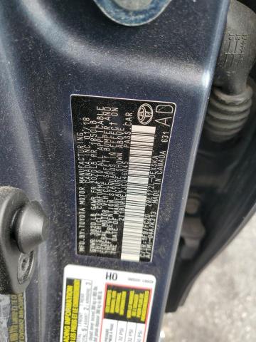 2T1BURHE7JC046045 - 2018 TOYOTA COROLLA L Көк фото 12