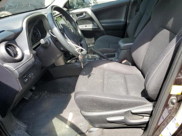 2T3RFREV6HW650005 - 2017 TOYOTA RAV4 XLE PURPLE photo 7