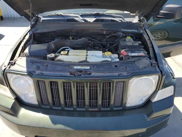 1J4PN2GK9BW567613 - 2011 JEEP LIBERTY SPORT GREEN photo 12