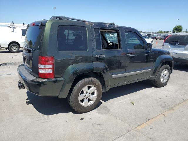 1J4PN2GK9BW567613 - 2011 JEEP LIBERTY SPORT GREEN photo 3