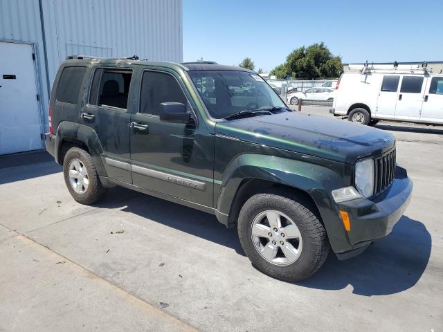 1J4PN2GK9BW567613 - 2011 JEEP LIBERTY SPORT GREEN photo 4
