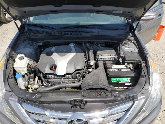 5NPEC4AB3CH485911 - 2012 HYUNDAI SONATA SE SILVER photo 11