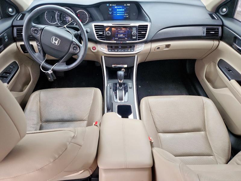 1HGCR2F87FA157301 - 2015 HONDA ACCORD EXL GOLD photo 8