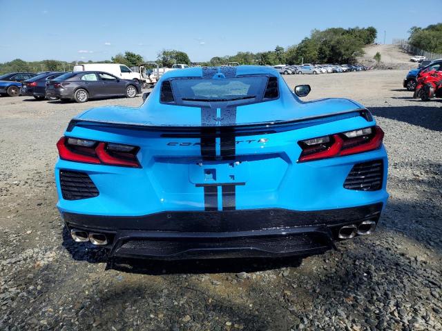 1G1YB2D42P5137601 - 2023 CHEVROLET CORVETTE STINGRAY 2LT BLUE photo 6