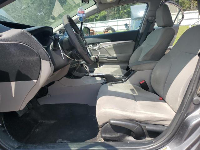 19XFB2F83DE234918 - 2013 HONDA CIVIC EX GRAY photo 7