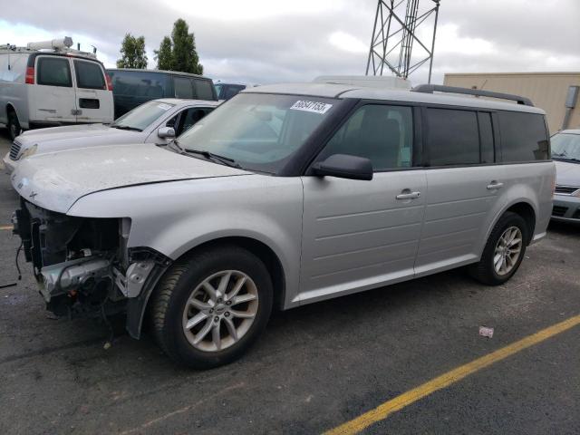 2FMGK5B81FBA22293 - 2015 FORD FLEX SE SILVER photo 1