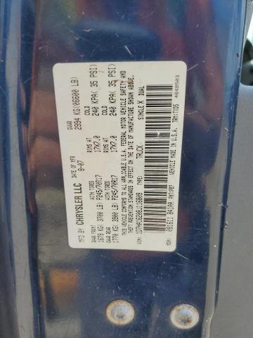 1D7HA16208J116809 - 2008 DODGE RAM 1500 ST BLUE photo 12