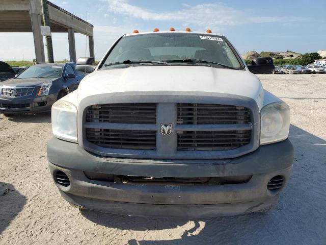 3D2WS28D78G209908 - 2008 DODGE RAM 2500 ST WHITE photo 5