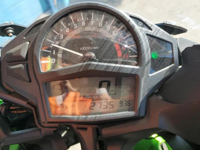 JKAEXEE13CDA00908 - 2012 KAWASAKI EX650 EC GREEN photo 7