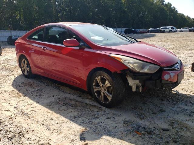 KMHDH6AE0DU001411 - 2013 HYUNDAI ELANTRA CO GS RED photo 4