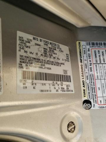 5LMFU27566LJ11826 - 2006 LINCOLN NAVIGATOR 灰色 照片 12