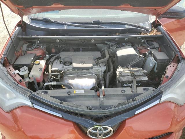 2T3BFREV4GW432645 - 2016 TOYOTA RAV4 LE ORANGE photo 12