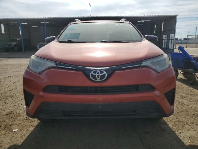 2T3BFREV4GW432645 - 2016 TOYOTA RAV4 LE ORANGE photo 5