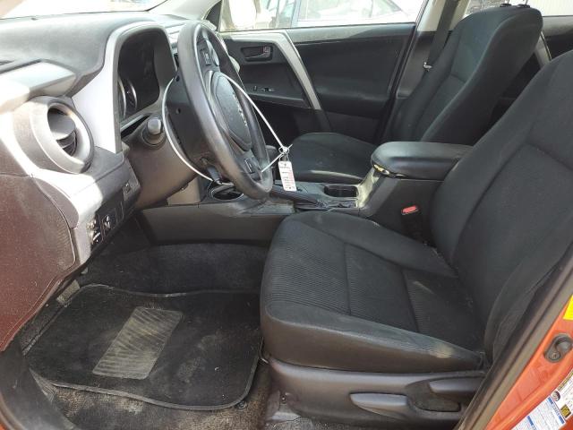 2T3BFREV4GW432645 - 2016 TOYOTA RAV4 LE ORANGE photo 7