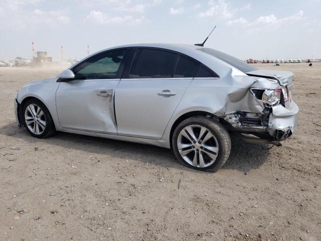 1G1PH5S93B7234670 - 2011 CHEVROLET CRUZE LTZ SILVER photo 2