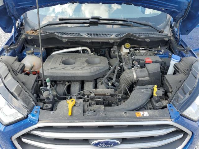 MAJ6S3GL1NC464481 - 2022 FORD ECOSPORT SE Կապույտ լուսանկար 12