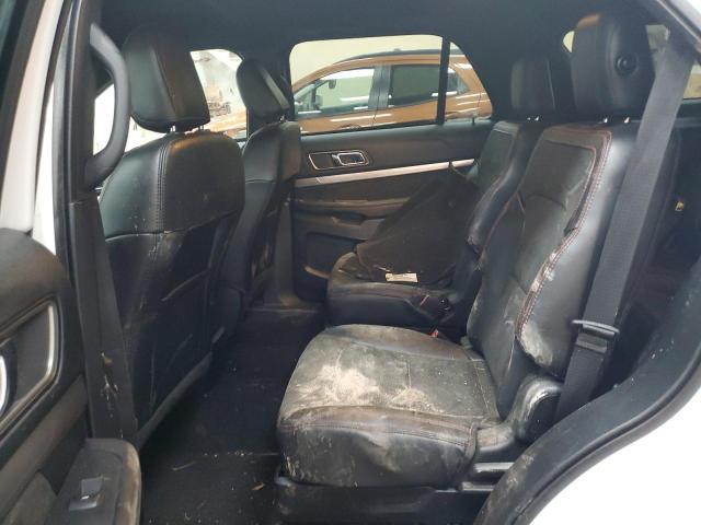 1FM5K8D80JGC53709 - 2018 FORD EXPLORER XLT Blanc photo 11