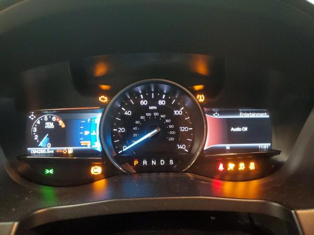 1FM5K8D80JGC53709 - 2018 FORD EXPLORER XLT Blanc photo 9