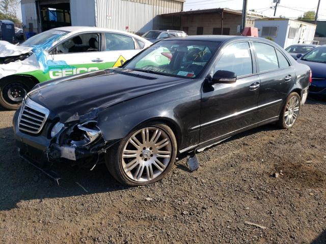 WDBUF87X47B161806 - 2007 MERCEDES-BENZ E 350 4MATIC BLACK photo 1