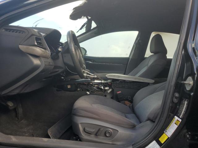 4T1C11AK4LU344777 - 2020 TOYOTA CAMRY LE BLACK photo 7