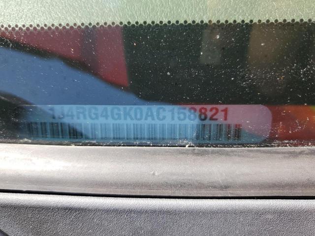 1J4RG4GK0AC158821 - 2010 JEEP COMMANDER SPORT Rot Foto 14