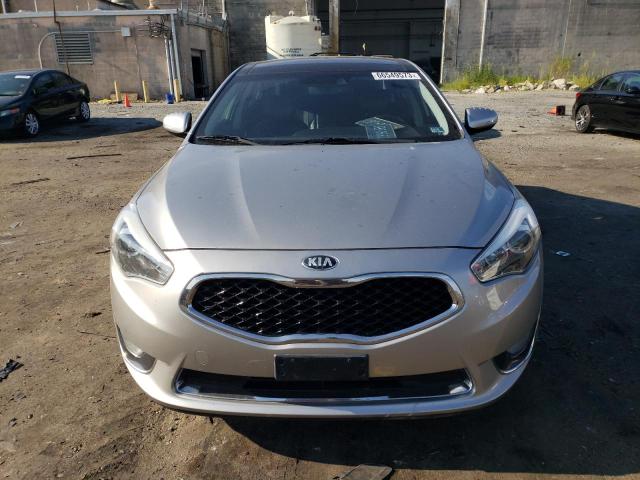 KNALN4D77E5129518 - 2014 KIA CADENZA PREMIUM SILVER photo 5