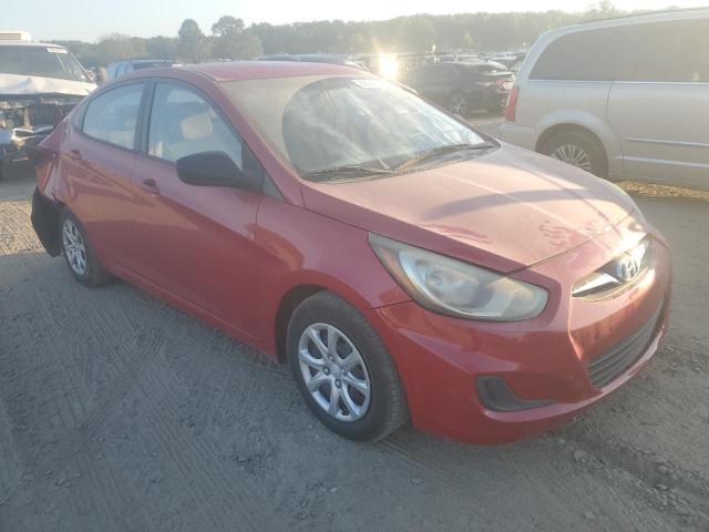 KMHCT4AE2EU656573 - 2014 HYUNDAI ACCENT GLS RED photo 4