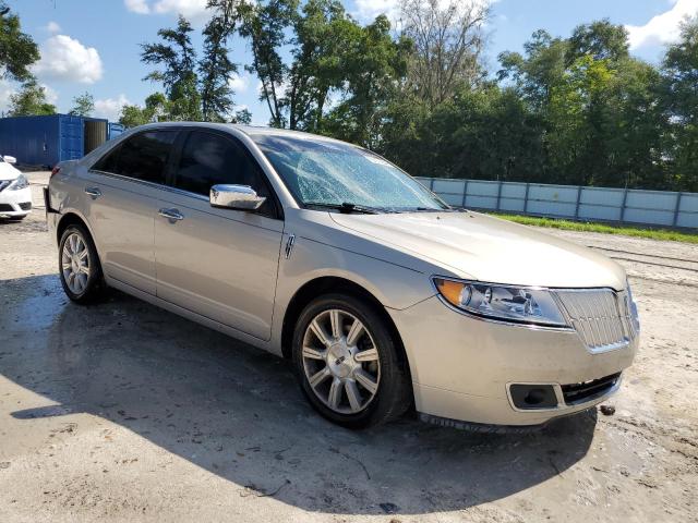 3LNHL2GC4AR612611 - 2010 LINCOLN MKZ TAN photo 4