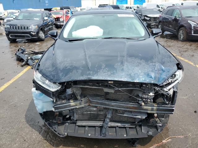 3FA6P0HD9ER163210 - 2014 FORD FUSION SE TEAL photo 5