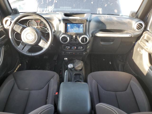 1C4BJWEGXDL546517 - 2013 JEEP WRANGLER U SAHARA BLUE photo 8