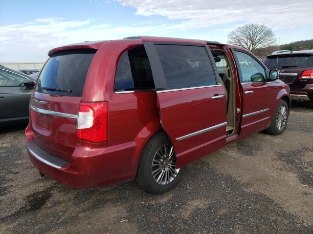 2C4RC1CGXER333042 - 2014 CHRYSLER TOWN & COU TOURING L RED photo 4