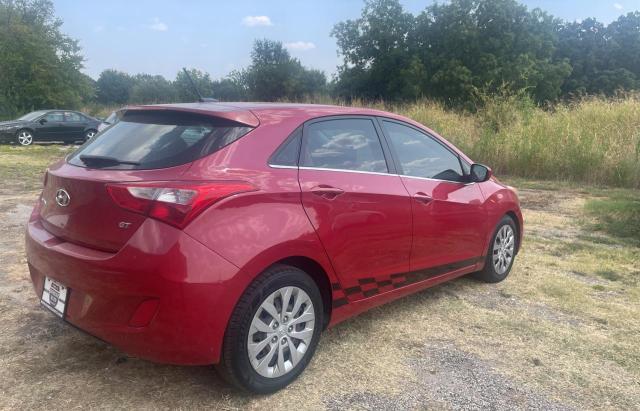 KMHD35LH0GU272635 - 2016 HYUNDAI ELANTRA GT RED photo 4