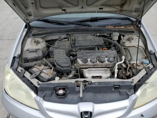 1HGES16395L028863 - 2005 HONDA CIVIC DX VP Gümüş foto 11