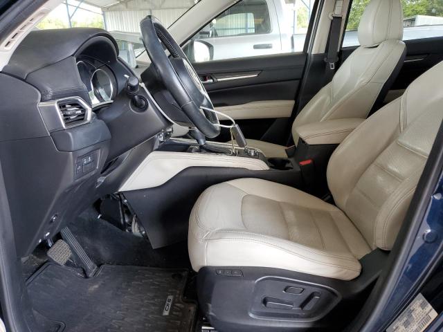 JM3KFADL9H0171155 - 2017 MAZDA CX-5 GRAND TOURING BLUE photo 7