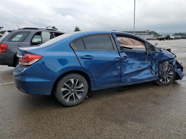 2HGFB2F80EH536450 - 2014 HONDA CIVIC EX BLUE photo 3
