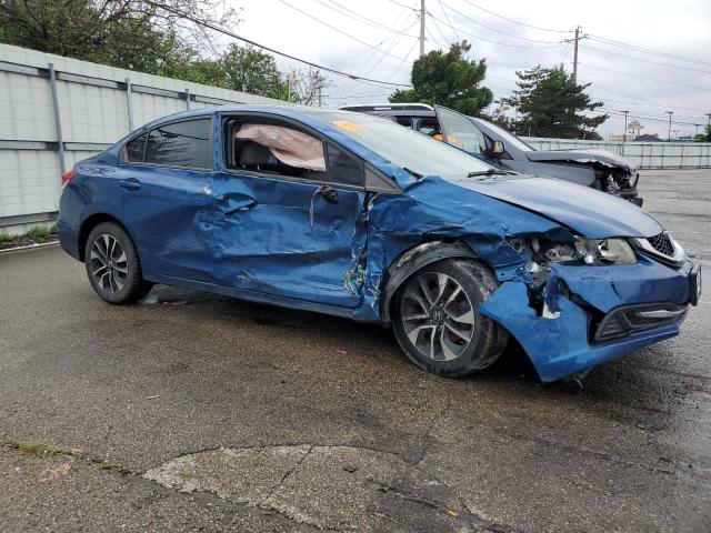 2HGFB2F80EH536450 - 2014 HONDA CIVIC EX BLUE photo 4