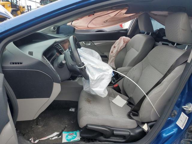 2HGFB2F80EH536450 - 2014 HONDA CIVIC EX BLUE photo 7